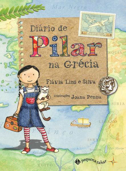 Livro - Diário de Pilar na Grécia