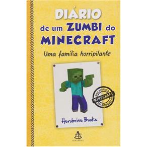Livro - Diário de um Zumbi Minecraft 7 - Fam. Horripilante