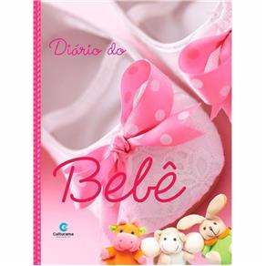 Livro Diário do Bebê Menina Culturama