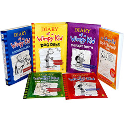 Tudo sobre 'Livro - Diary Of a Wimpy Kid - Box Set (6 Books)'