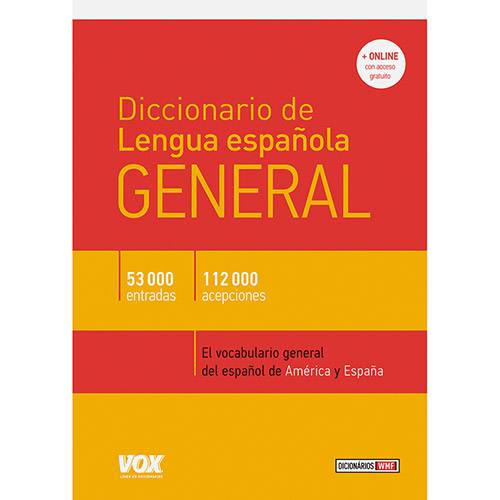 Tudo sobre 'Livro - Diccionario de Lengua Española General'