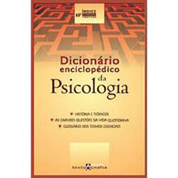 Tudo sobre 'Livro - Dicionário Enciclopédico da Psicologia'