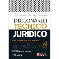 Livro - Dicionário Técnico Jurídico