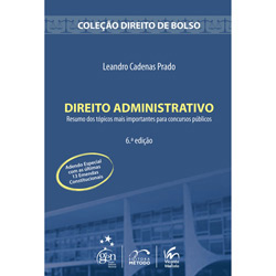 Livro - Direito Administrativo - Coleção Direito de Bolso