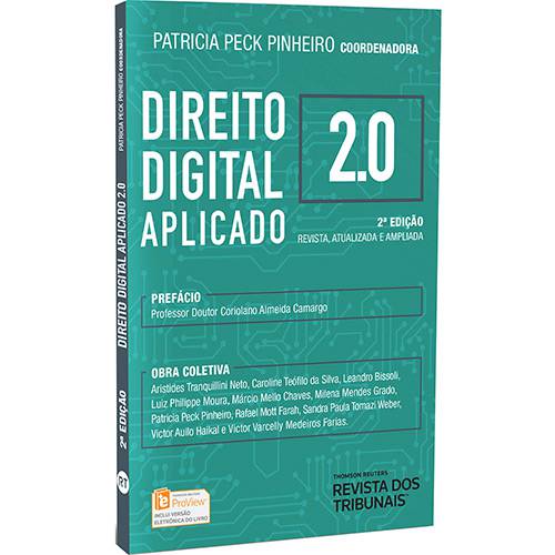 Tudo sobre 'Livro - Direito Digital Aplicado (2.0)'
