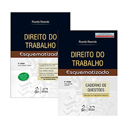 Tudo sobre 'Livro - Direito do Trabalho Esquematizado + Caderno de Questões'