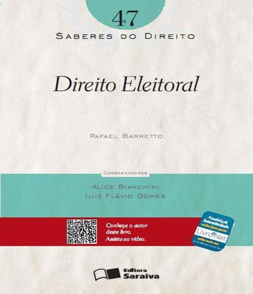 Livro - Direito Eleitoral - 1ª Edição de 2012