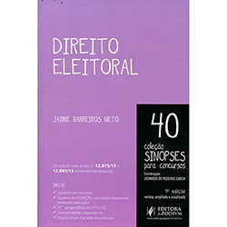 Livro - Direito Eleitoral - Coleção Sinopses para Concursos - Vol. 40