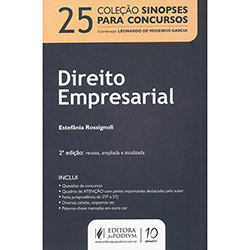 Livro - Direito Empresarial - Coleção Sinopses para Concursos - Volume 25