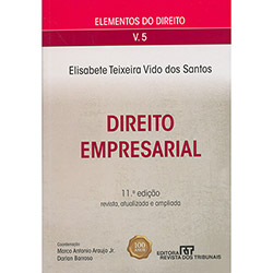 Livro - Direito Empresarial: Elementos do Direito - Volume 5