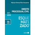 Livro - Direito Processual Civil esquematizado - 11ª edição de 2020