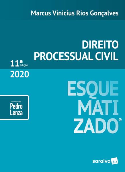 Livro - Direito Processual Civil Esquematizado - 11ª Edição de 2020