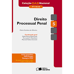 Livro - Direito Processual Penal: 1ª Fase - Volume - Coleção OAB Nacional