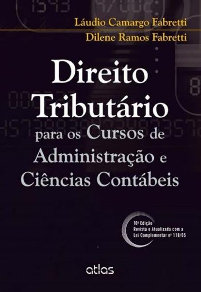 Livro - Direito Tributário para os Cursos de Administração e Ciências Contábeis