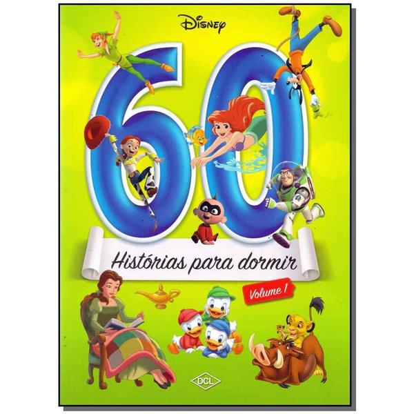 Livro - Disney 60 Historias para Dormir - Vol.01 - Dcl
