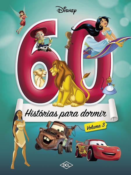 Livro Disney 60 Histórias para Dormir Volume 3 - Dcl