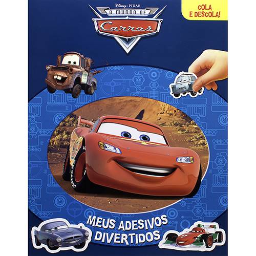 Livro - Disney Carros - Col. Meus Adesivos Divertidos