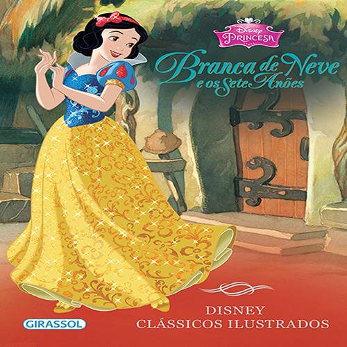 Livro - Disney Clássicos Ilustrados - Branca de Neve e os Sete Anões