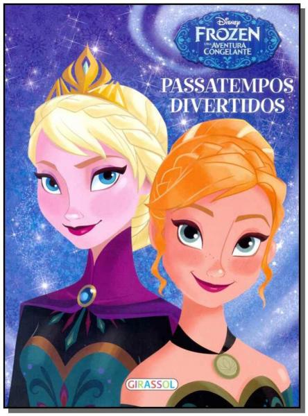 Livro - Disney - Passatempos Divertidos - Frozen, uma Aventura Congelante
