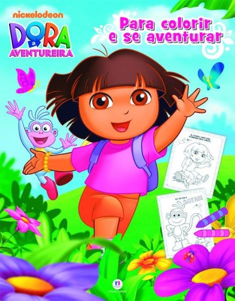 Livro - Dora, a Aventureira - para Colorir e se Aventurar