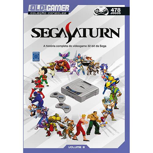 Tudo sobre 'Livro - Dossiê Old!gamer Volume 8 : Sega Saturn'