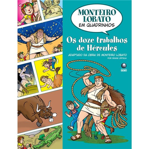 Livro - Doze Trabalhos de Hércules em Quadrinhos, os