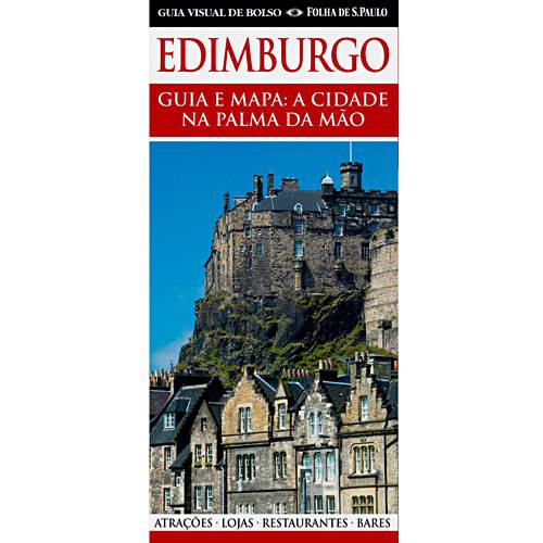 Livro - Edimburgo - Guia e Mapa - a Cidade na Palma da Mão