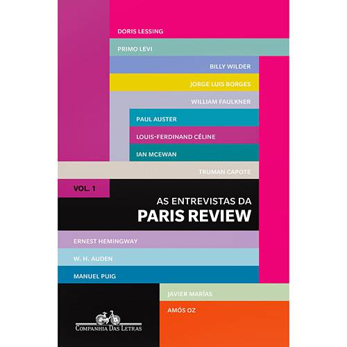 Livro - Entrevistas de Paris Review, as - Volume 1