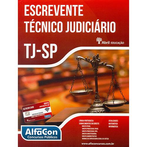Livro - Escrevente Técnico Judiciário - TJ-SP