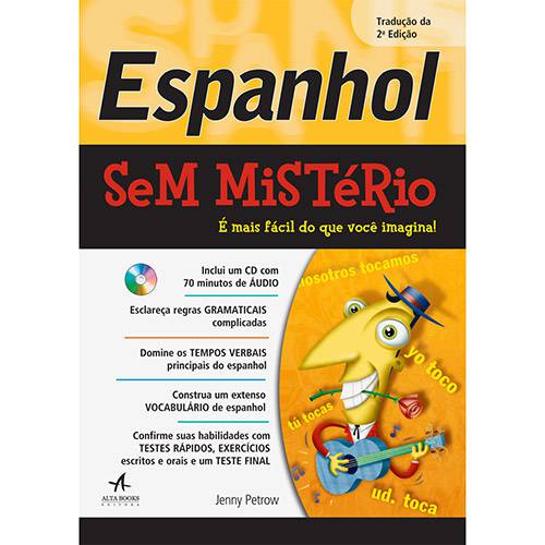 Livro - Espanhol Sem Mistério: é Mais Fácil do que Você Imagina!