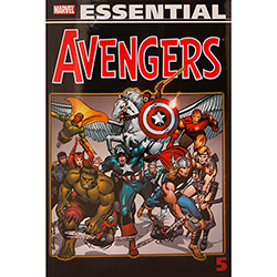 Livro - Essential Avengers 5