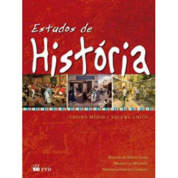 Livro - Estudos de História - Ensino Médio - Volume Único
