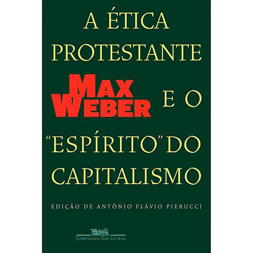 Livro - Ética Protestante e o Espírito do Capitalismo