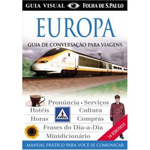Livro - Europa - Guia Visual Guia de Conversa????o para Viagens