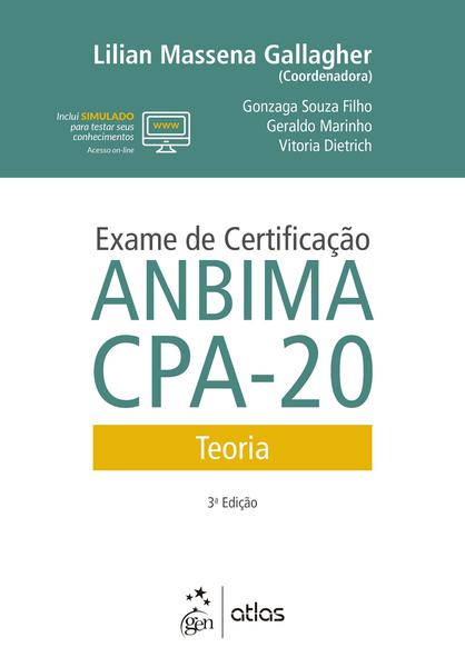 Livro - Exame de Certificação Anbima CPA-20 - Gallagher - Atlas