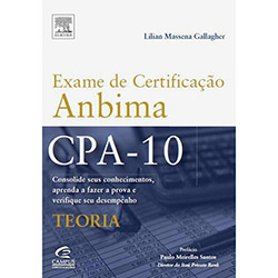 Livro - Exame de Certificação Anbima: CPA 10 - Teoria