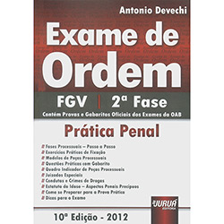 Livro - Exame de Ordem: Prática Penal - FGV - 2ª Fase