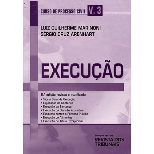 Livro - Execução - Coleção Curso de Processo Civil - Volume 3