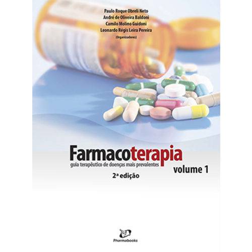 Livro - Farmacoterapia: Guia Terapêutico de Doenças Mais Prevalentes. Volume 1. 2ª Edição, 2017