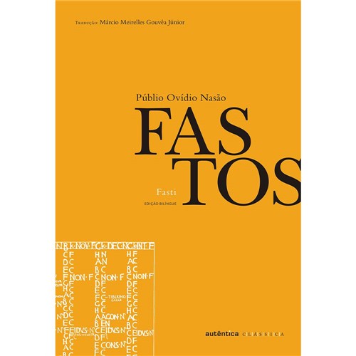 Livro - Fastos - Fasti [Edição Bilíngue]
