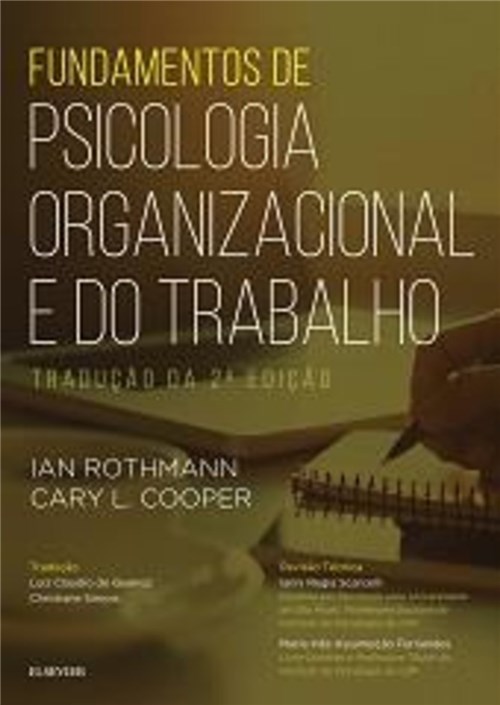 Livro - Fundamentos de Psicologia Organizacional e do Trabalho - Rothmann