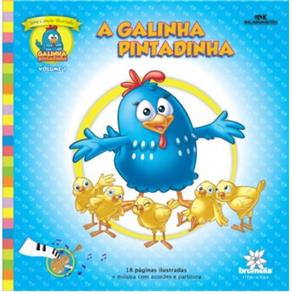 Livro - Galinha Pintadinha, a - Vol.1 18 P??ginas Ilustradas + M??sica com Acordes e Partitura