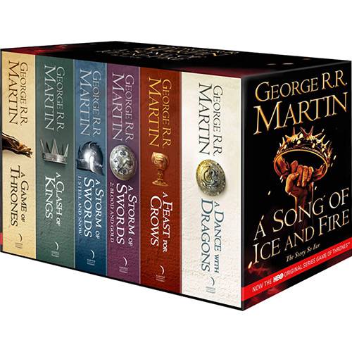 Tudo sobre 'Livro - Game Of Thrones: a Song Of Ice And Fire Box Set'