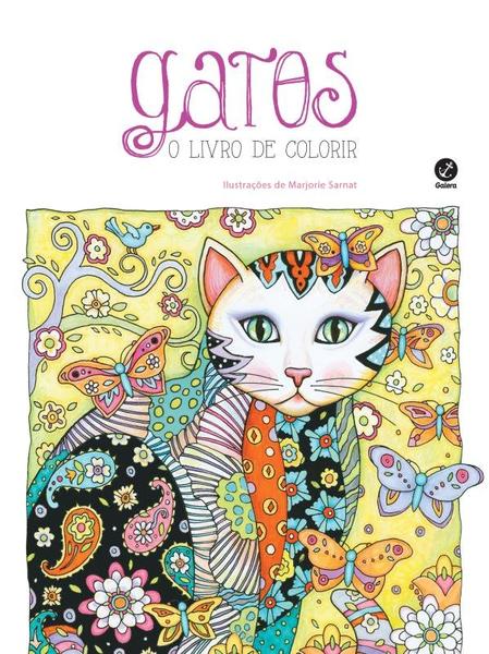 Livro - Gatos: o Livro de Colorir