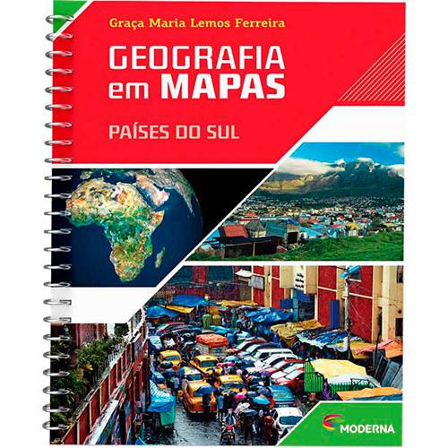 Livro - Geografia em Mapas: Países do Sul