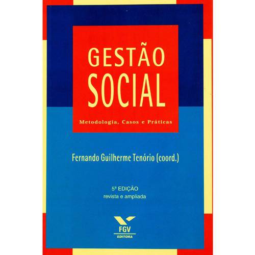 Livro - Gestão Social Metodologia - Casos e Práticas