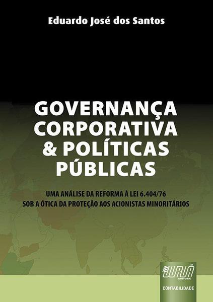 Livro - Governança Corporativa e Políticas Públicas