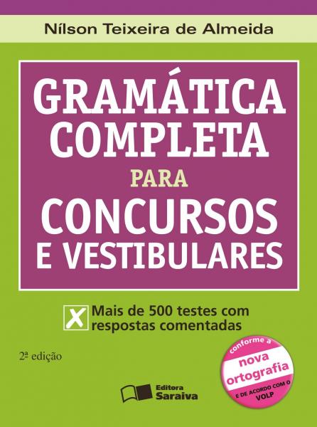 Livro - Gramática Completa para Concursos e Vestibulares