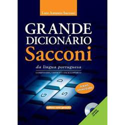 Livro - Grande Dicionário Sacconi da Língua Portuguesa
