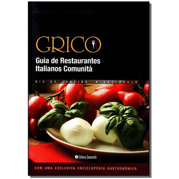 Livro - Grico - Guia de Restaurantes Italianos Comunita